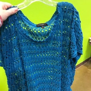 Anthropologie Crochet top (M)